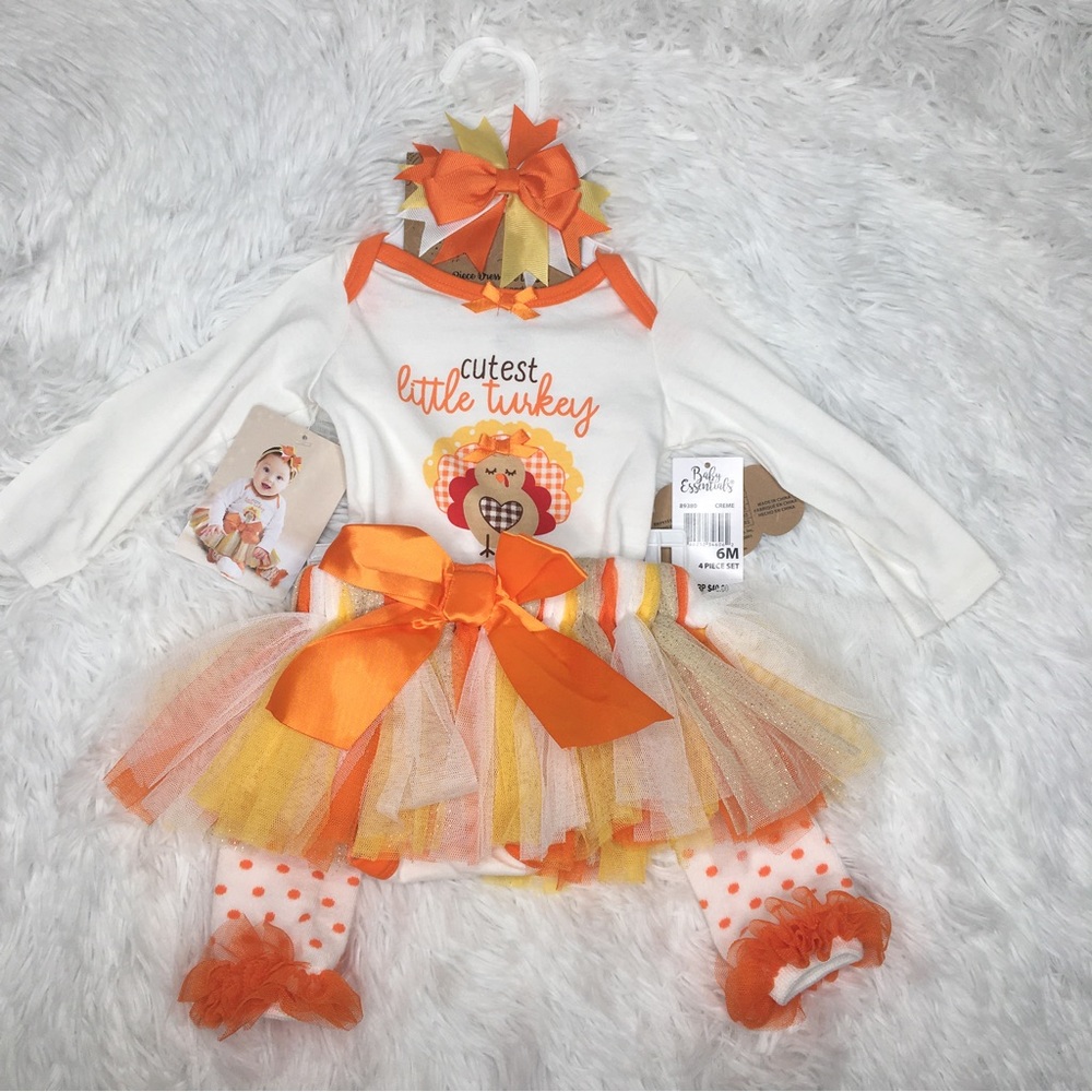 Baby Essentials 4 Pc Set Size 6 Months